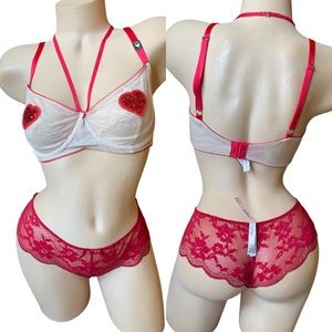 Victoria Secret 2pc Bra set 32DDD/Small New with tags
